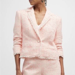 Cinq A Sept Khloe Le Petit Tweed Blazer